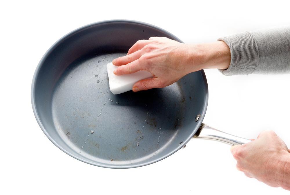 cleaning cookware