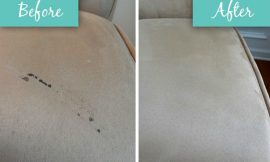 How to clean a microfiber sofa in seconds
