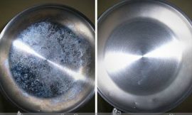 How to clean stainless steel household objects