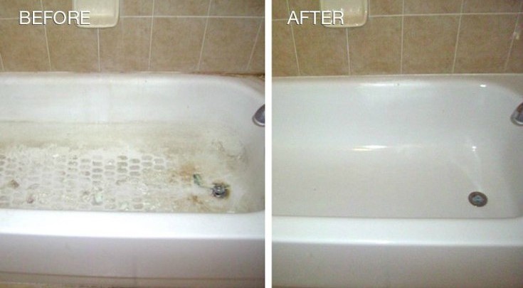Read more about the article How to quickly clean the bathtub without resorting to chemicals
