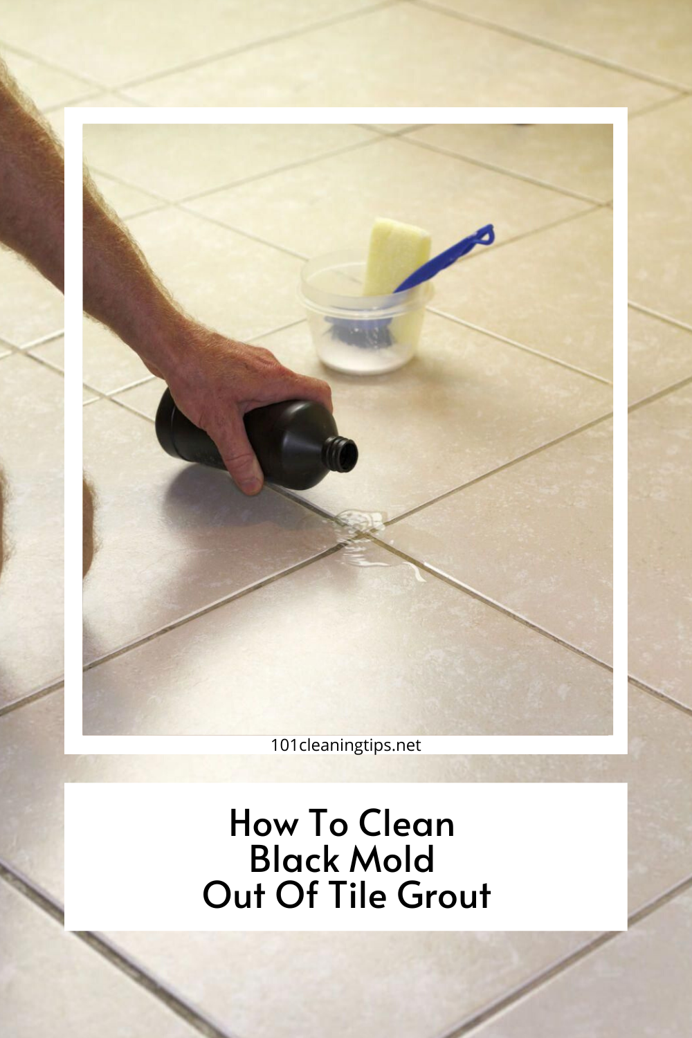 How To Clean Black Mold Out Of Tile Grout