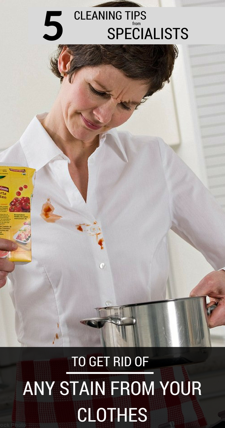 5 Cleaning Tips From Specialists To Get Rid Of Any Stain ...