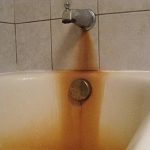 Fast And Non-Toxic Way To Remove Rust Stains Out Of Acrylic Bathtub